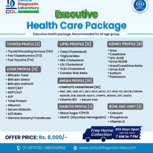 Full Body Checkup in Kathmandu – Executive Health Care Package